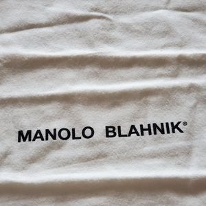MANOLA BLAHNIK DUST BAG